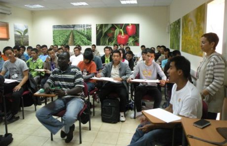 סטודנטים מכל העולם משתלמים בחקלאות במרכז הבינלאומי למשתלמים בערבה